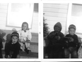 1964 June - Julie Kerr, Paul, Zann.jpg